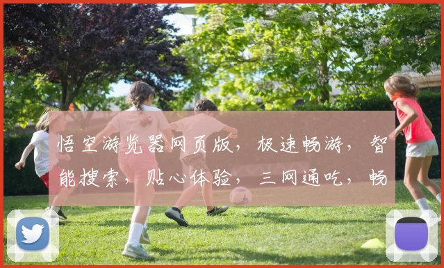 悟空游览器网页版，极速畅游，智能搜索，贴心体验，三网通吃，畅享无忧。